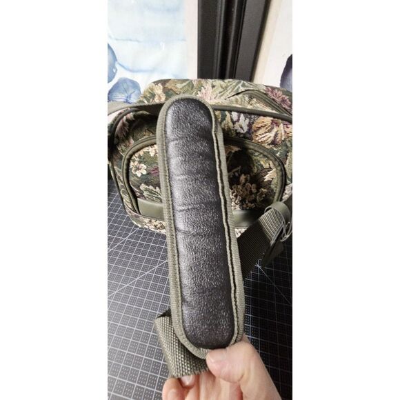 VTG Protocol English Garden Tote Bag 12" *9*6 "Tapestry Travel small carryon bag - Picture 4 of 12